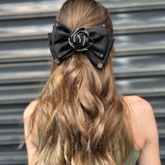 Parlak Taşlı Kurdela Toka