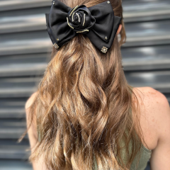 Parlak Taşlı Kurdela Toka