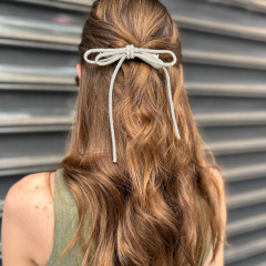 Parlak İp Detaylı Kurdela Toka