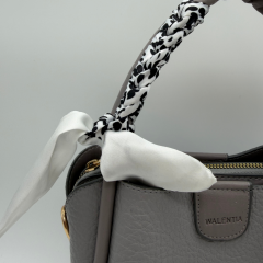 Kadın Gri El Ve Omuz Çantası Şık Tasarım Ayarlanabilir Askılı