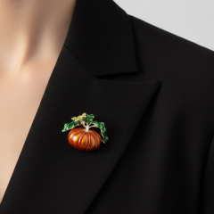 Broş - Balkabağı (Rozet)