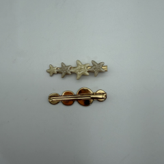 Deniz Yıldızı ve Gül Figürlü 2’li Toka Seti