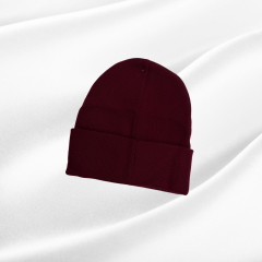 Bere – Kışlık Unisex Katlamalı (Bordo)