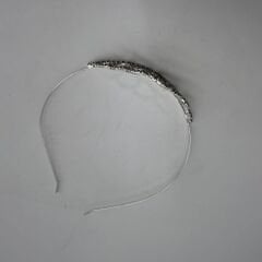 Kalp Formlu Taş Detaylı Çocuk Tacı