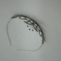 Taş Detaylı Kelebek Formlu Çocuk Tacı