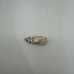 Gold Taş Detaylı Parlak Mandal Saç Tokası