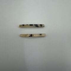 Şeffaf Desenli Minimal Çıtçıt Toka Seti