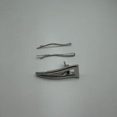 Minimal Metal Saç Tokası & Tel Toka Seti