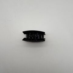 Siyah Taş Detaylı Mini Mandal Toka