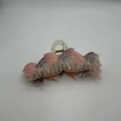 Pembe Kelebek Detaylı Mandal Toka