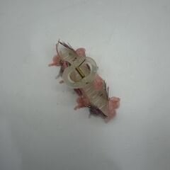 Pembe Kelebek Detaylı Mandal Toka