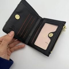 Fırfır Detaylı Deri Cüzdan