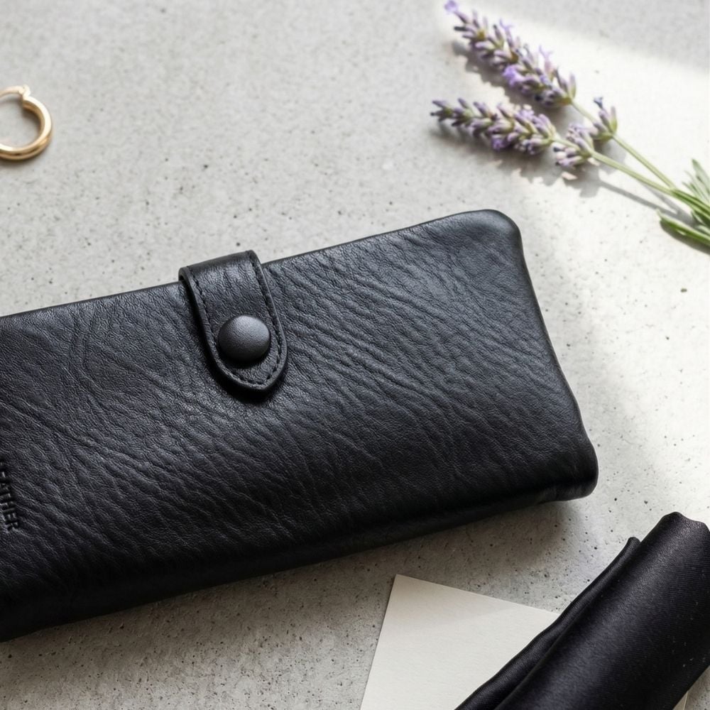 Klasik Deri Uzun Cüzdan