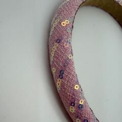 Pullu Pembe Çocuk Taç