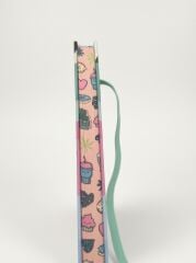 Hello Yazılı Renkli En 14,5 cm Boy 20.5 cm Çizgili Defteri