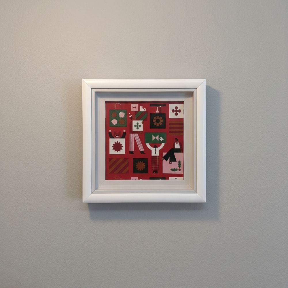 Kare Dekoratif Çerçeve (İç Resim Temsilidir)