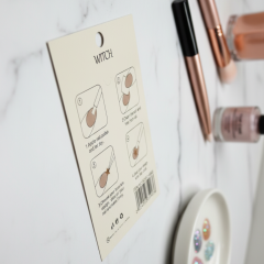 1 Adet Renkli Suratlı Tırnak Süsleme Stickerı, Nail Art Süslemeleri