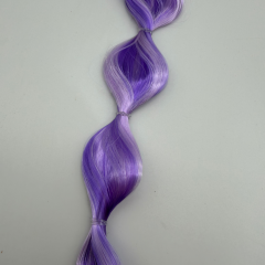 Kuromi Mor Lila Çocuk Saç Tokası Örgü Modeli