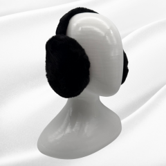 Siyah Peluş Kışlık Kulaklık