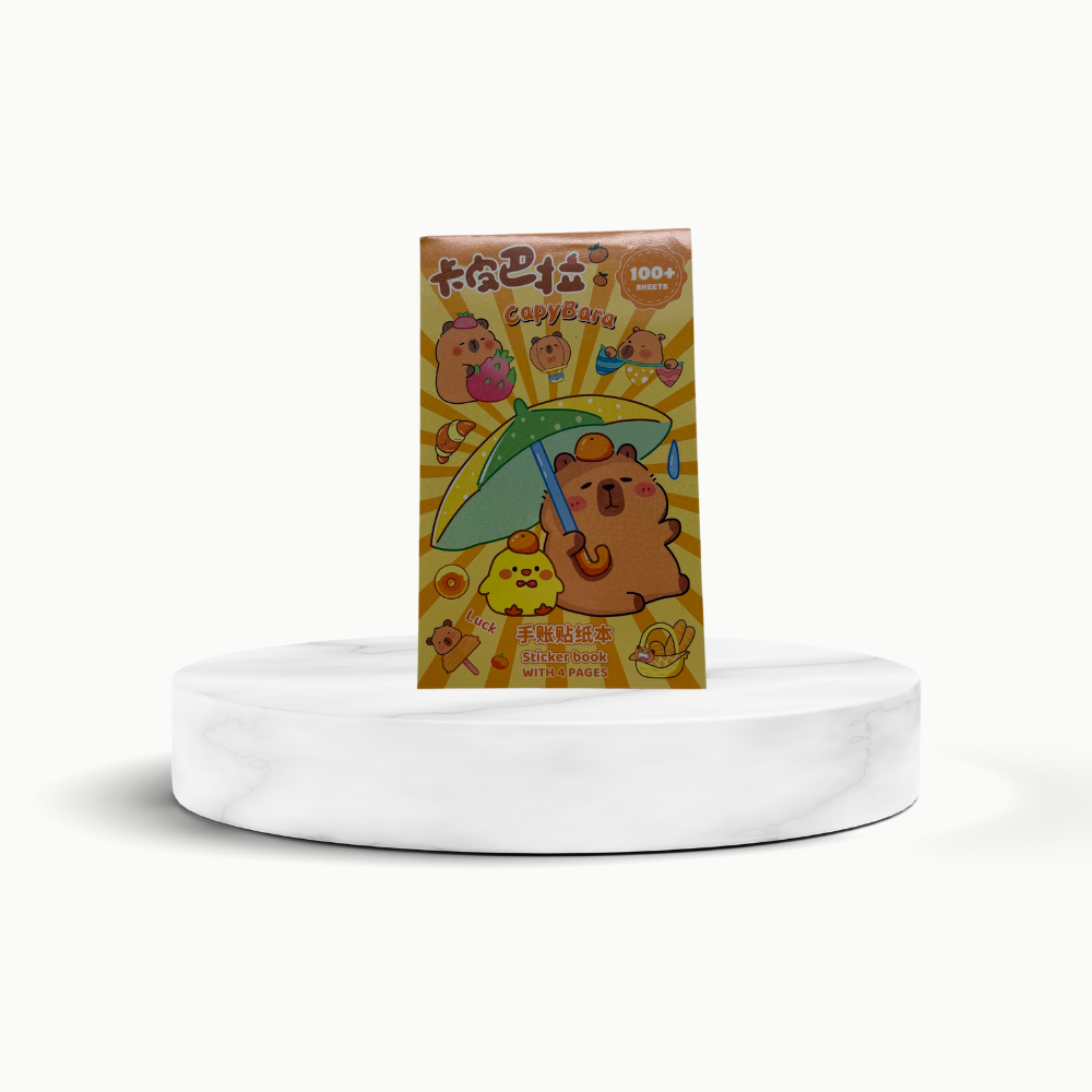 Capy Bara Sticker Book