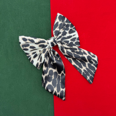 Krem Siyah Karışık Renkli Kurdela Toka