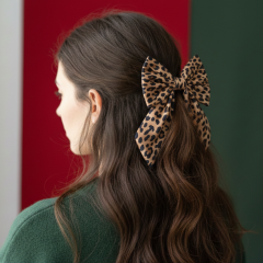 Kahverengi Leopar Desenli Kurdela Toka