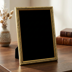 Gold Dikdörtgen Ayaklı Fotoğraf Çerçevesi | 21 x 15,5 cm | Şık ve Modern Dekor