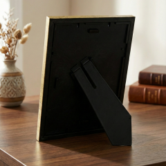 Gold Dikdörtgen Ayaklı Fotoğraf Çerçevesi | 21 x 15,5 cm | Şık ve Modern Dekor