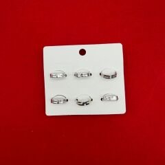 Renkli Deniz Temalı Mini Saç Tokası Seti – 6’lı Sevimli Tasarım