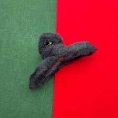 Peluş Kaplı Büyük Mandal Toka