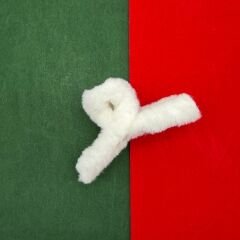 Peluş Kaplı Büyük Mandal Toka