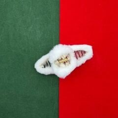 Peluş Kaplı Büyük Mandal Toka