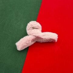 Peluş Kaplı Büyük Mandal Toka