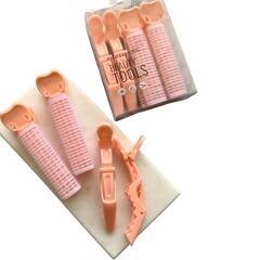 Kilitli Profesyonel Bigudi Seti