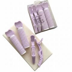 Kilitli Profesyonel Bigudi Seti