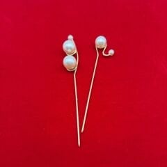 İnci Detaylı Şık Saç Şişi - İğnesi