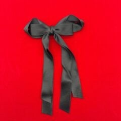 Siyah Kurdele Fiyonk Toka