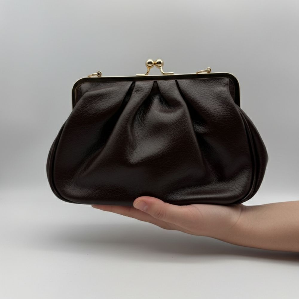 Vintage Tokalı Omuz & El Çantası – 2 Farklı Kullanım Seçeneği (20x28 cm)