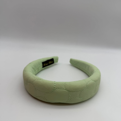 Geniş Formlu Dolgulu Saç Bandı