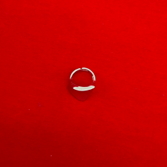 Pirinç Kaplama Organik Form Ayarlanabilir Yüzük