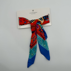 Renkli Desenli Fular (70x70cm)