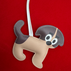 Köpek Figürlü Çanta Charmı/Süsü - Anahtarlık