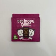 Dedikodu Çarkı Eğlenceli Kart Oyunu