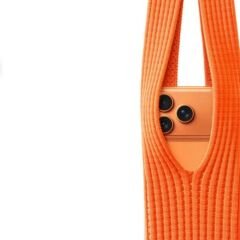 Örgü Askılı Mini Telefon Çantası (Iphone)