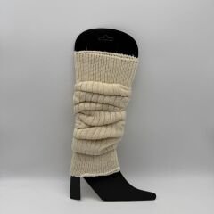 Örgü Dokulu Şık Tozluk