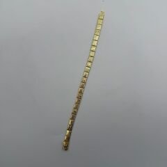 Gold Minimal Segment Bileklik