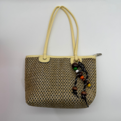 Natural Touch Hasır Omuz Çantası