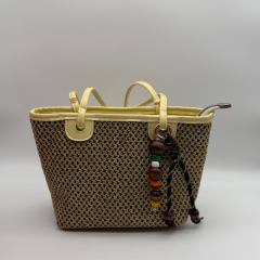 Natural Touch Hasır Omuz Çantası