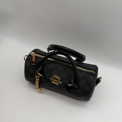 Urban Barrel Siyah Mini El Çantası