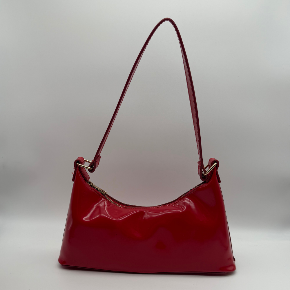 Gloss Curve Mini Omuz Çantası